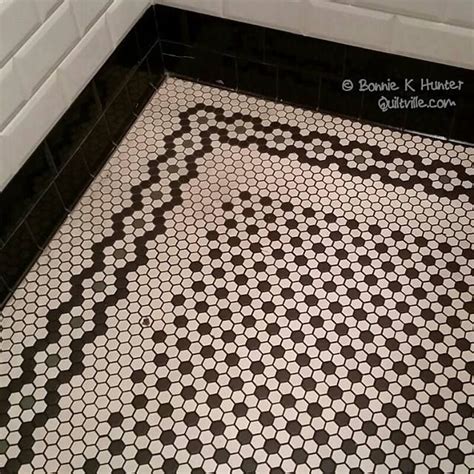 Cool Pattern Patterned Floor Tiles Hexagon Tile Floor Bathroom