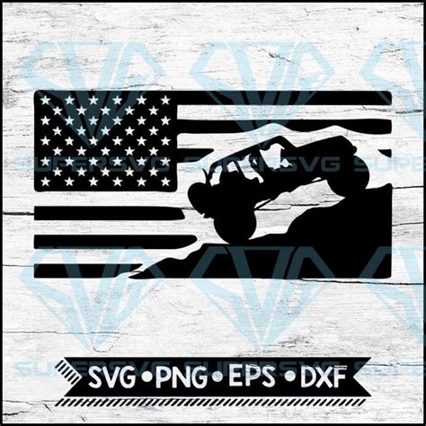 Download American Flag Svg, File For Jeep JKU, Cricut, Silhouette, Svg, Flag Vector, Jeep Svg in 2020 ...