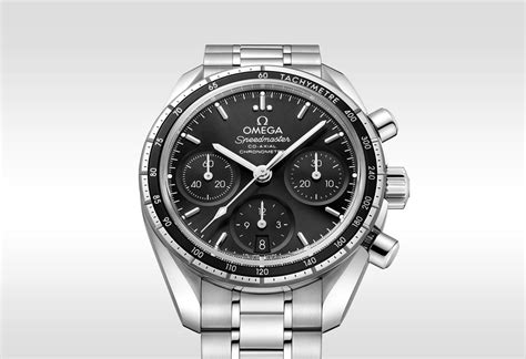 Omega Speedmaster 38 Co Axial Chronograph Black Time And Watches