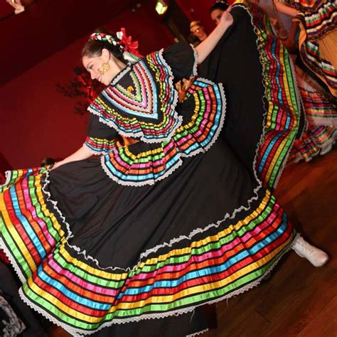 Mexican Theme Dresses Mexican Outfit Folklorico Dresses Ballet