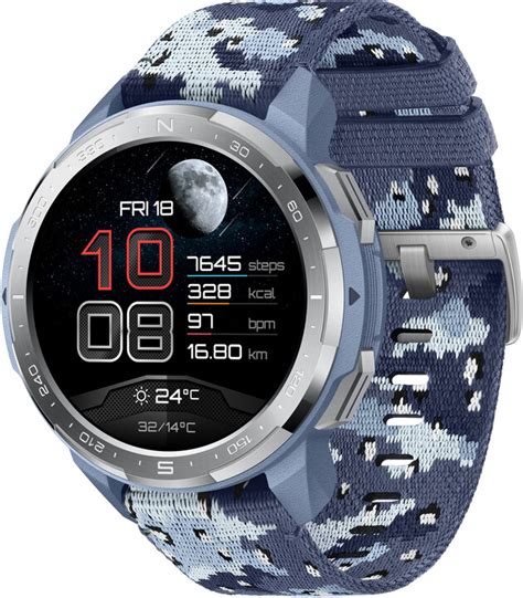 Adventurers don't need to worry 1. Honor Watch GS Pro, Camo Blue 55026088 | CZC.cz