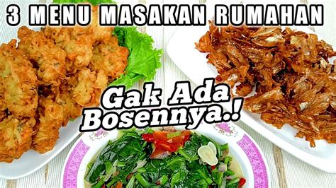 50 ml susu cair tawar. Menu Masakan Tanpa Minyak : Menggoreng Tanpa Minyak Bikin ...