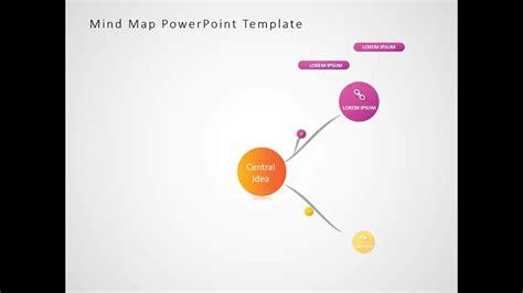 Animated Mind Map Powerpoint Template 6 Youtube