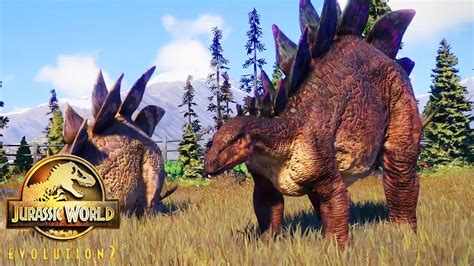 Species Field Guide Stegosaurus Jurassic World Evolution 2 Youtube