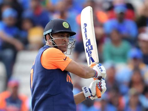 Why Ms Dhoni Has Been Changing Bat Logos In The World Cup Sports News