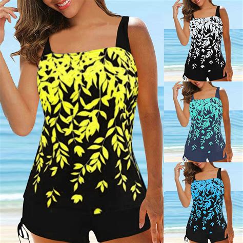 Tankini Set 2021 Two Piece Swimsuit Female Swimming Suit For Women