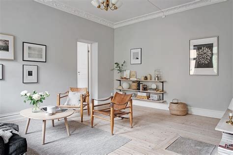 Stylish Interior Design — Gray Living Room Alvhem Interieur