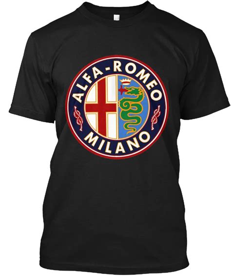 Antique Alfa Romeo Classic Car Popular Tagless Tee T Shirt In T Shirts