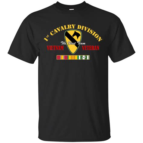 1st Cavalry Division Vietnam Veteran Shirts Teesmiley