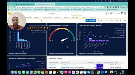 Lightning Experience Reports And Dashboards Specialist I Challenge 8 Solarbot Impact Dashboard