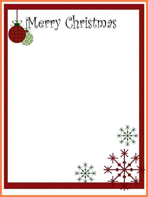 The word headed paper template. 7+ christmas letterhead templates word | Company Letterhead