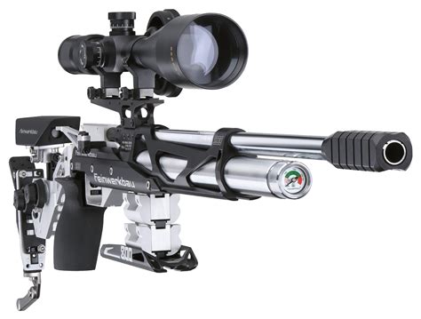 Model 800 basic shooting on a rest. Feinwerkbau (FWB) 800 X Field Target Left Hand - Medium ...