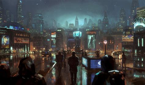 City Rain Hd Wallpapers Desktop And Mobile Images And Photos