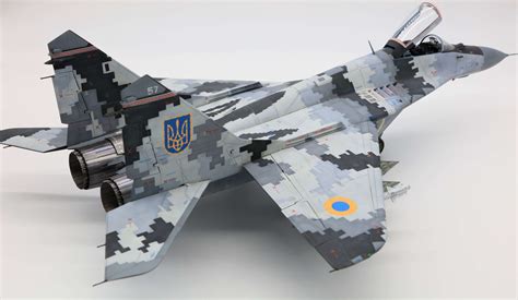 132 Mig 29s 9 13 Ukraine Air Force Digital Camo Ready For