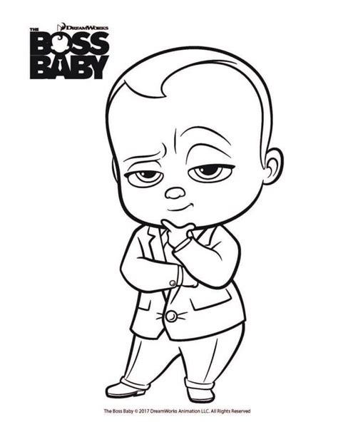 Next you can print it and color as you like it. Top 10 The Boss Baby Coloring Pages | Boss baby, Boss and ...