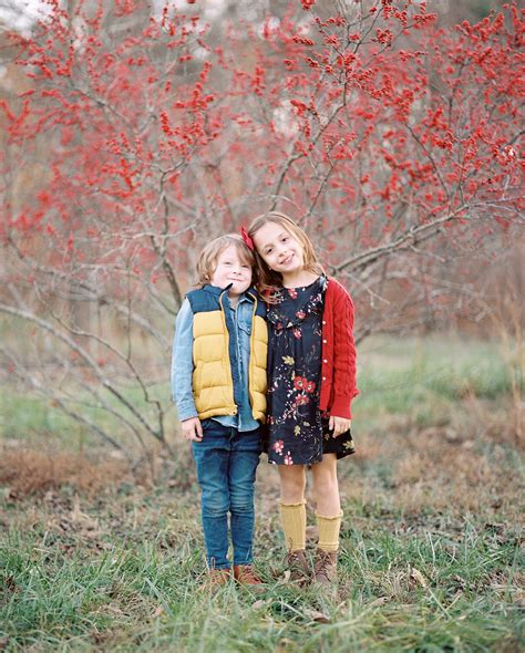 Cute Sister With Her Arm Around Her Proud Brother By Jakob Lagerstedt