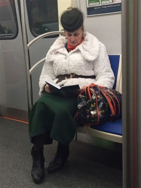 You Can See Some Strange Things While Riding The Subway In Russia 32 Pics