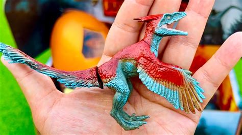 Jurassic World Dominion Toys The 1st Pyroraptor Toy From Movie Giganotosaurus Captivz