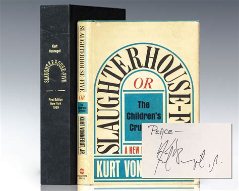 Slaughterhouse Five Kurt Vonnegut First Edition Signed Rare