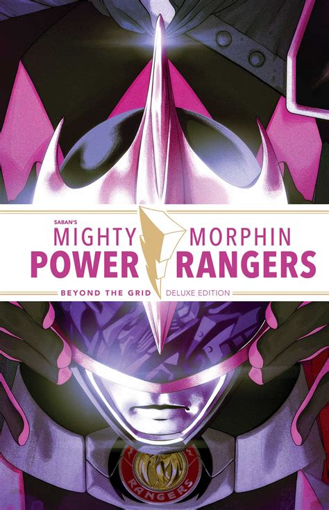 Mighty Morphin Power Rangers Beyond The Grid Deluxe Ed Book By