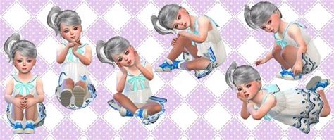 Toddler Pose 11 Sit At A Luckyday Sims 4 Updates