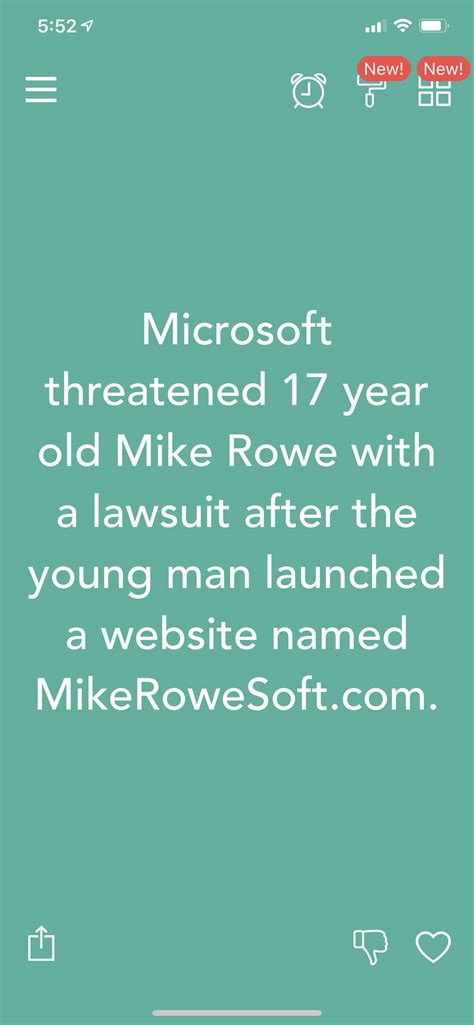 I looked up MikeRoweSoft.com and the first link was a subreddit of Mike