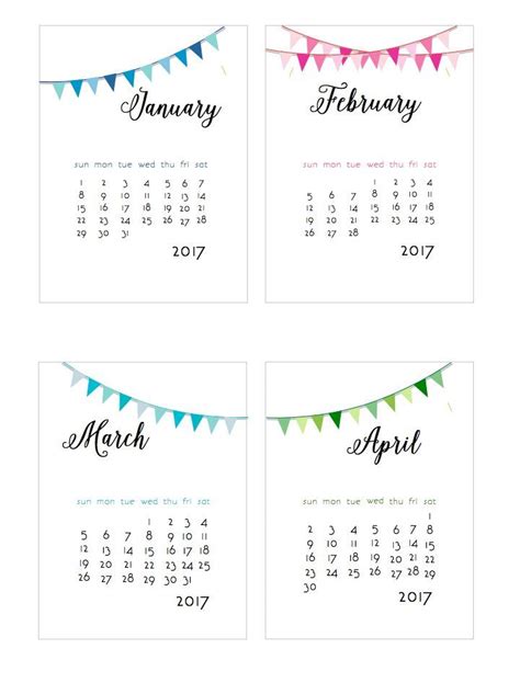 15 Free Printable Calendars For 2017 Free Printable Calendar