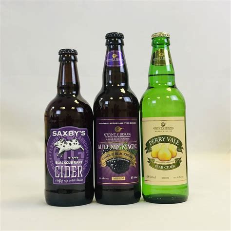 Case Of 12 Artisan Fruit Ciders By Ciderlicious