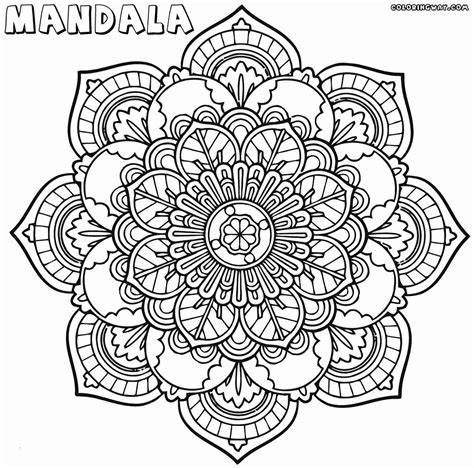 Intricate Mandala Coloring Pages Beautiful Animal Mandala Coloring