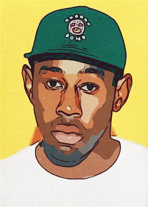 Pin By Samarahissa On Draw Hip Hop Artwork Rapper Art Tyler The Creator