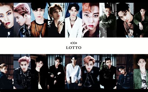 Suho, xiumin, lay, baekhyun, chen, chanyeol, d.o., kai, and sehun. EXO On Winning Streak With 'Lotto'