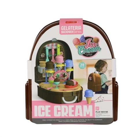 Ice Cream Dessert Parlor Backpack Playset Playtime Shopee Philippines