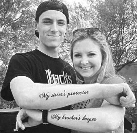 Brother Sister Tattoos Siblings Tattoo Ideas