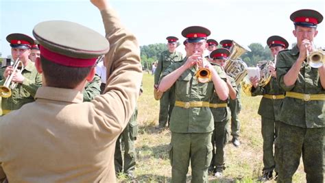 Zrenjanin Serbia May 9 Military Parade Serbian Military Troop