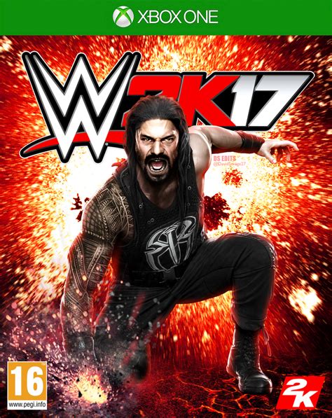 Wwe 2k17 Xbox One Cover By Ultimate Savage On Deviantart