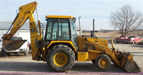 1992 John Deere 410d Backhoe In Oskaloosa Ks Item J4701 Sold