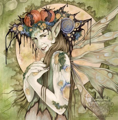 Wicca Original Mold Faerie By Linda Ravenscroft Hadas Ilustraciones