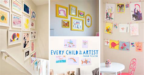 11 Kids Art Display Ideas Bright Star Kids
