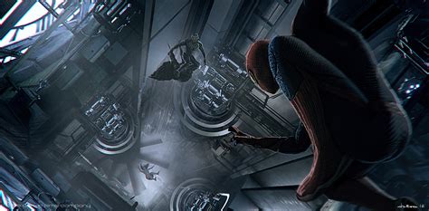 The Amazing Spider Man 2 Concept Art By Joshua Min Concept Art World