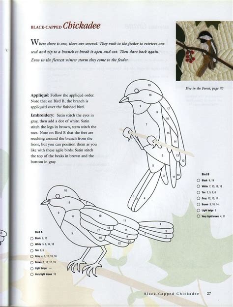 An Open Book Showing Instructions On How To Make A Bird Ornament With