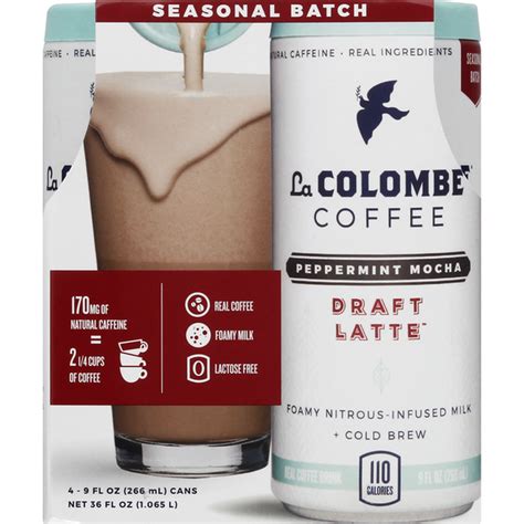 La Colombe Coffee Drink Real Peppermint Mocha Seasonal Batch Each Instacart