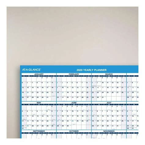Erasable Wall Calendar