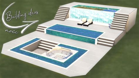 Tutorial 1 Modern Pool Building Ideas The Sims 4 Youtube Sims