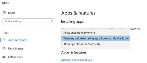 Windows 10 Installing Non Store Apps Looking Under The Bonnet