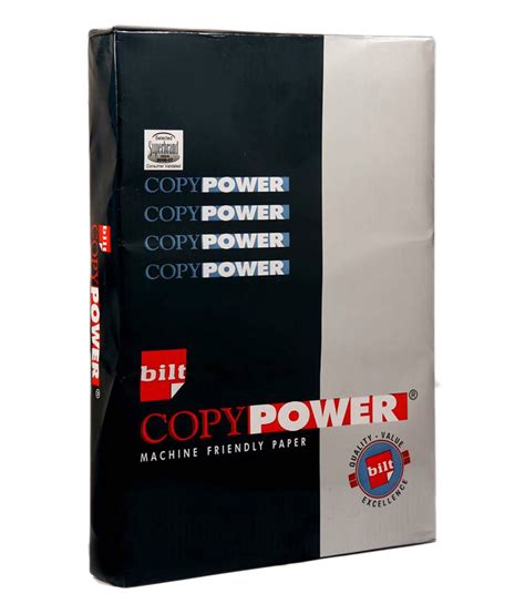 Bilt Copy Power A4 Printing Paper Buy Online At Best Price In India