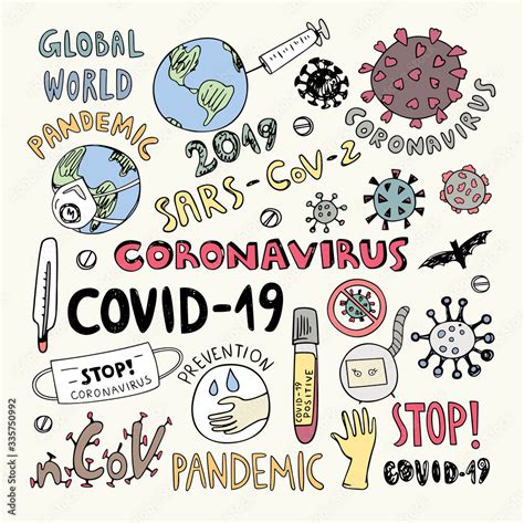 Concept Of Coronavirus Clipart Vector Illustration Coronavirus Global