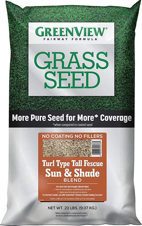 Buy Greenview 2829348 Fairway Formula Grass Seed Turf Type Tall Fescue