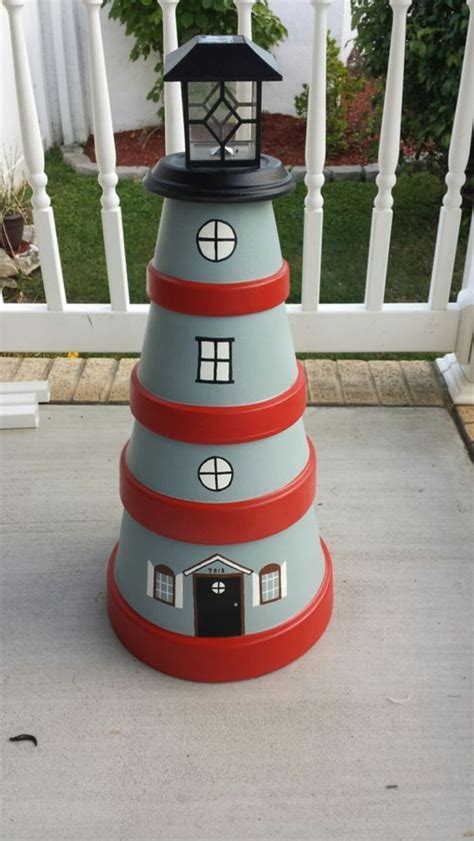 20 Diy Clay Pot Lighthouses That Are Truly Works Of Art Hubpages