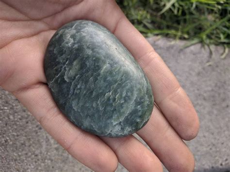 Nephrite Jade Raw Ocean Polished Big Sur Ca Etsy