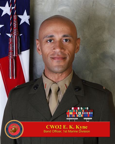 Chief Warrant Officer 2 Eric K Kyne Marine Music Official Biography